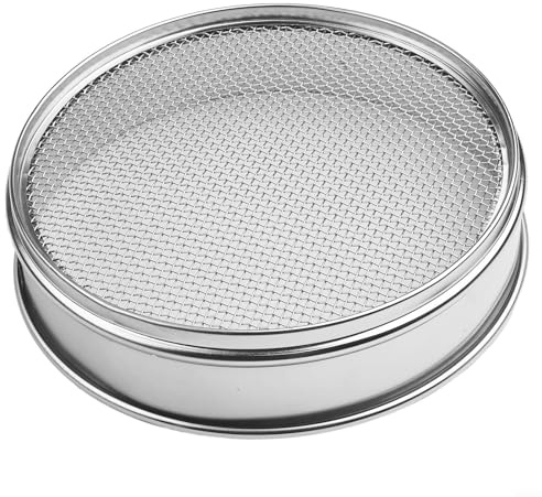 Industrial Grade Chrome Mesh Sieve, Sample Inspection, 20cm Diameter, 4 Mesh 600 Mesh (4 Mesh)