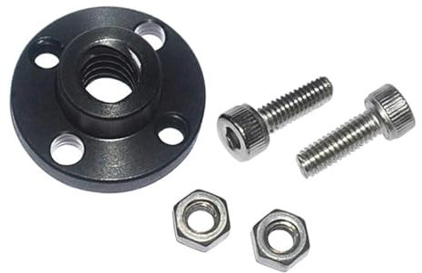 Hyuwdai 4er-Pack 3D-Drucker Z-Achse T8 Leitspindel POM Mutter für