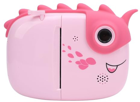 48 MP Instant Print-kamera, 3-tums IPS-pekskärm Främre Bakre Dubbellins 1080P Digitalkamera, Bläckfri Utskrift, Rolig Ram, Timerfunktion, 1200 MAh Batteri, för Att Njuta Av Klara