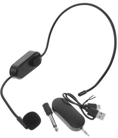 SUPVOX Microphone Sans Fil Pour Enseignants Casque Pratique Pour Parler Public Système Stable Pour École Et Performances