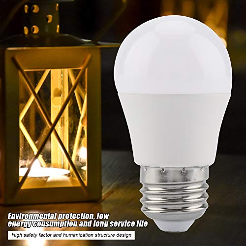 HURRISE Mini Light Bulbs, LED Light Bulb Rechargeable Mini LED Warm White