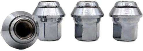 écrou jante Compatible avec Ford Pour Fusion 2002 2003 2004 2005-2012 Écrous de roue de voiture M12 × 1.5 19 mm Boulons Goujons Écrous de roue de voiture