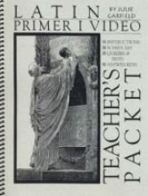 Latin Primer I Teacher's Packet (Mars Hill Latin I)