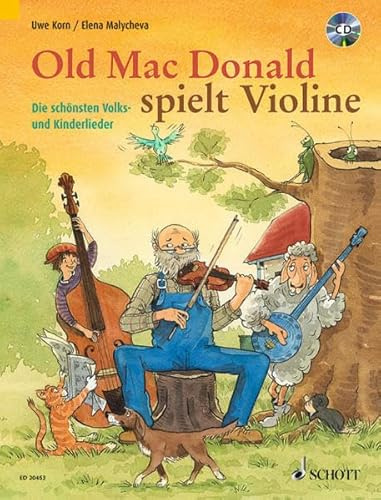 Old Mac Donald spielt Violine: Die schönsten Volks- und Kinderlieder. 1-2 Violinen.