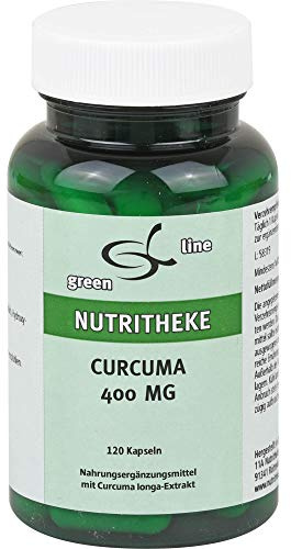 green line Nutritheke Curcuma 400 mg Kapseln, 120 St. Kapseln**G