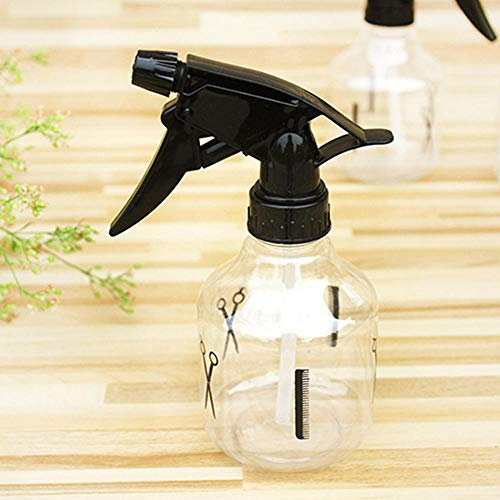 250ml pulverizador atomizador de peinado spray de agua botella recargable vacía para plantas flores corte de pelo salón de peluquería herramienta de peluquería