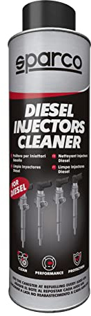Sparco Aditivo Limpia Inyectores Diésel Aditivo de Combustible Diésel 300 ml