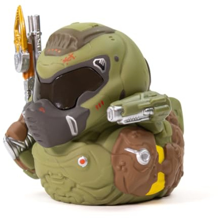 TUBBZ Boxed Edition DOOM Slayer Collectible Vinyl Rubber Duck Figure - Official DOOM Merchandise - TV, Movies & Video Games