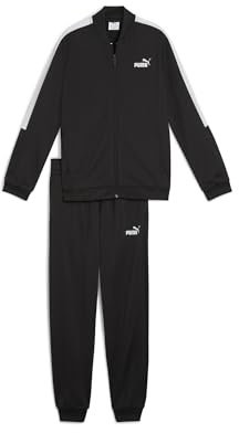 PUMA Mädchen Poly Baseball Suit G Gestrickte Anzüge, PUMA Black, 164