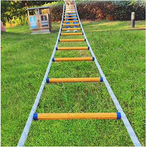PNAJFUEL Strickleiter,Sicherheitsleiter,Notfall Feuer Fluchtleiter Sicherheitsleiter Strickleiter 2/3/4 Stockwerk Flucht Aus Fenster Und Balkon/20M