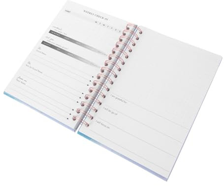 FOYTOKI Fitness Journal Notizbuch Für Workout-planung Tragbarer Fitness-tracker Zur Selbstdisziplinierung Für Tägliche Fortschritte Und Ziele Motivierend Und Selbstreflektierend