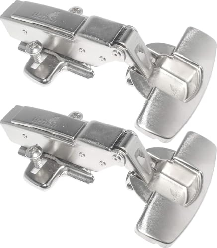 Hettich Sensys Topfscharniere 110° mit Dämpfung, Topf-ø 35 mm, 9,5 mm Kröpfung, Mittelwandanschlag, 2 Stück, 9110684 Automatikscharnier