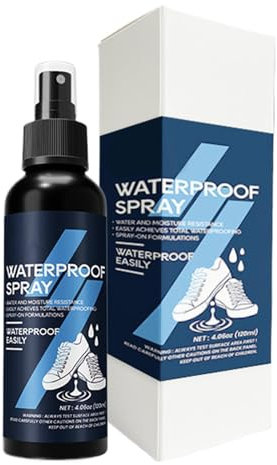 Protector de botas para exteriores, protector de agua de tela, spray de nano protección, versátil y fácil de usar, máxima protección contra el agua y las manchas, 4,2 x 4,2 x 17,2 cm, para caza,