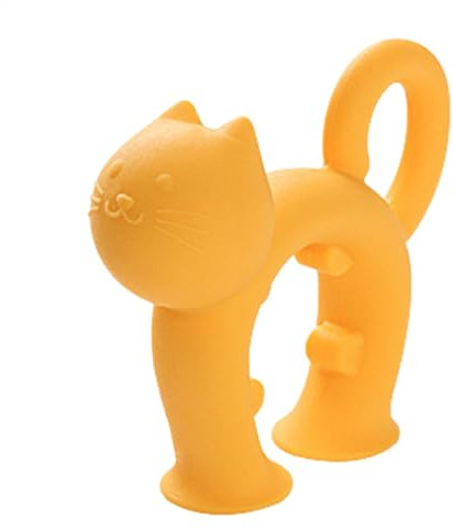 Poggiamestolo a forma di gatto, poggiamestolo da cucina, anti-scottatura, clip per spatola, supporto per cucchiaio, gadget da cucina per uso domestico e ristorante