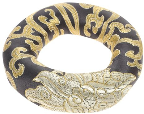 Warmhm Buddha Klangschalenkissen Klangschalenkissen Schalenmatte Klangschalenzubehör Klangschalenunterlage Klangschalenmatte