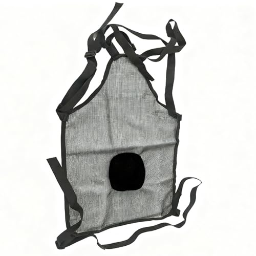 Vestamore Bellyband, 64,5 x 36 cm getförkläde, svart nät, justerbar