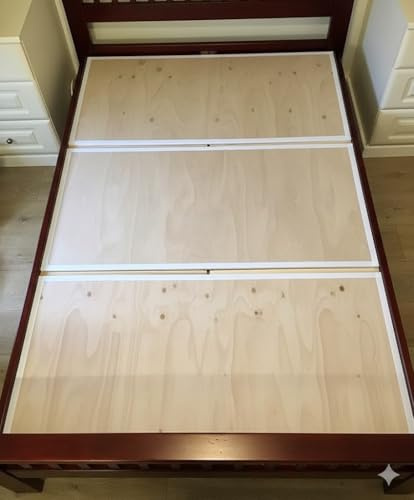 Premium Wood Bed Base Boards – Solid Mattress Support Plywood Panels – Heavy Duty Foundation Insert – Available in Single, Double, King (Single)