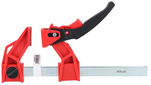 Serre‑Joint à Cliquet Multifonction, Pince de Serrage F Lourde, Accessoire de Menuiserie 300mm - Durable Haute Dureté, Libération Rapide, Idéal pour Travail du Bois