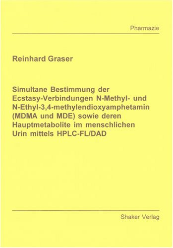 Simultane Bestimmung der Ecstasy-Verbindungen N-Methyl- und N-Ethyl-3,4-methylendioxyamphetamin (MDMA und MDE) sowie deren Hauptmetabolite im menschlichen Urin mittels HPLC-FL/DAD