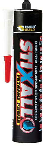 Sika Stixall – Extreme Power Sealant And Adhesive – Waterproof – Black – 290ml