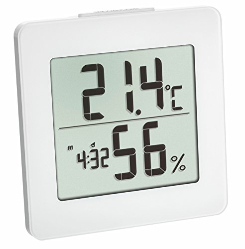 TFA Dostmann 30.5033.02 Thermomètre Hygromètre digital (blanc)