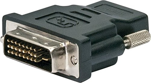 SCHWAIGER -HDMD1590 533- HDMI®-/DVI-D-adapter | svart | Ansluta enheter med HDMI®-anslutning
