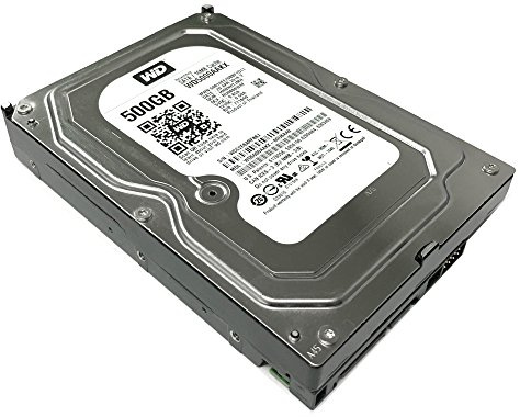 Western Digital Caviar Blue WD5000AAKX 500 GB rpm 16 MB Cache SATA 6.0 GB/s 8,9 cm Internal hard drive (Ricondizionato)