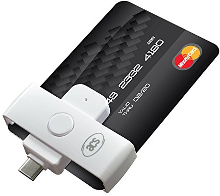 ACR39U PocketMate II USB Type-C Sin Contacto Smart Card Reader Conector Interfaz USB 2.0 Full Speed USB Tipo C Conector
