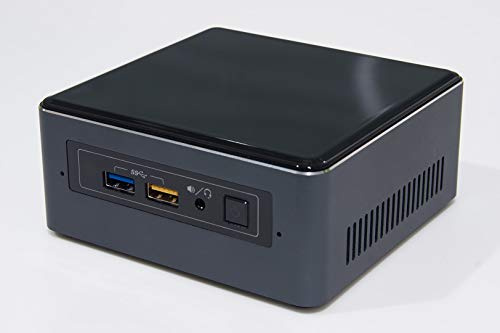 Intel NUC NUC7PJYH J5005 1,50 GHz UCFF Noir BGA 1090 - Barebones PC/ poste de travail (Intel® Pentium® Silver, J5005, 1,50 GHz, 14 nm, 2,80 GHz, 4 Mo)