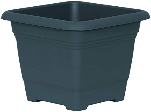 Geli Planter Nora Pflanzkübel Pflanztopf Blumentopf Blumenkübel anthrazit quadratisch (1)
