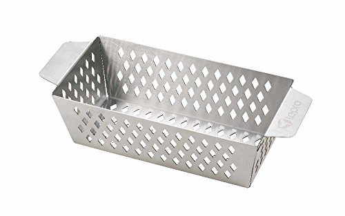 Tepro grillkorg hög medium, rostfritt stål, en storlek