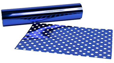 Crafts&Co® Hot Foil - Heißfolie - Heat Transfer Vinyl - Blau
