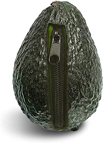 Portamonete Avocado, Sacchetto in Silicone Realistico - Decorazione e Regalo Originale
