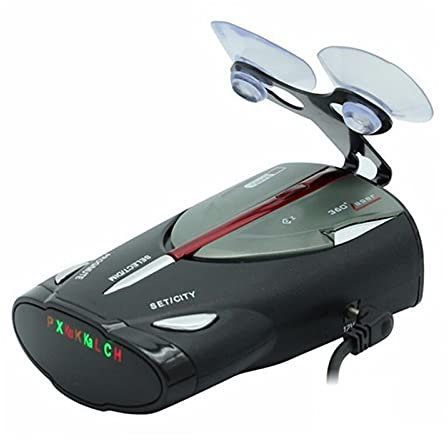 xldiannaojyb XRS 9880 Détecteur de Radar de Voiture Cobra TRANSTECTEUR ANTIL Radar Langue Full 16 Band pour LA Conduction