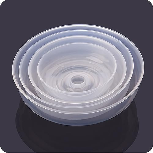 Mikrowellen-Abdeckung, Transparentes PP-Material, Lebensmittelschutz, Grab-Design, Sicher, Gesund, Mikrowellen-Spritzschutz (Große Größe 20 cm)