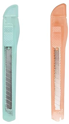 Cutter Messer XXL-Set 216 Stück | Gewerbe-Angebot Cuttermesser, Teppichmesser, Kartonmesser, Schneidemesser, Arbeitsmesser 16 cm Großpackung