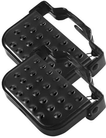 Klappbare Fußrasten, Klapppedale Hinten, Klappbare Hinterradpedale, rutschfeste Fußplatten, Fahrradzubehör, Verdicktes Ganzmetall, 1 Paar Für Rennräder, Faltbare