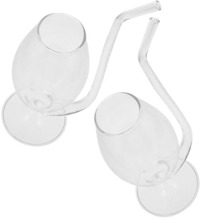 PAMINGONO 2 Pièces gobelet de vampire verres à porto gobelet à la mode verres à gin tonic porto lunettes verre verre originaux coupe à vin récipient en verre de vin Un verre