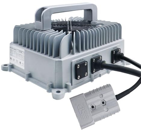 HYDTGZ 3000 W Wasserdichtes Batterieladegerät 36 V 50 A, 48 V 45 A, 60 V 35 A, 72 V 30 A mit 350 A Anderson Stecker Zum Laden von Hochleistungs Blei Säure Batterien,72v 30a