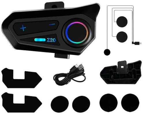 Casque de Moto Sans Fil IPX6 Étanche | Équipement de Cyclisme en Plein Air, Chargeur Type C