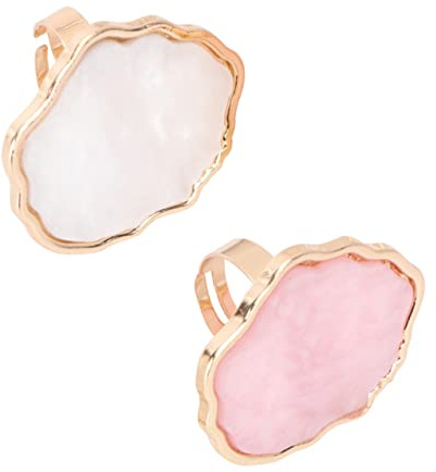 DECORNIJIA 2stücke Mischpaletten Für Nägel Aus Hochwertigem Material Farbpaletten Mit Ring Für Nail Art Glatte Textur Einfach Zu Reinigen Und Abzuwischen