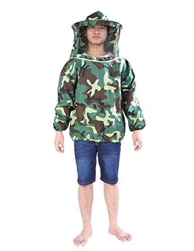 Imker Jacke Anzug Imkerei Schutz ausrüstung mit Kapuzen Schleier für Imkerei-Enthusiasten
