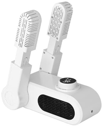 Shoe Dryer with Heat Blower, Boot Dryer 180° Foldable Adjustable Arms, Constant temperature, Automatic power-off, for Sneakers, Doubles as Glove, Helmet & Boxing Glove Dryer- Helps Reduce Odor