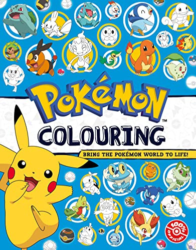 Coloring book: A new official Pokémon Colouring Book - perfect for fans of all ages!