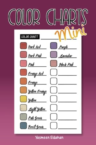 Color Charts Mini: Pocket-sized color charts for recording your color collection on the go!