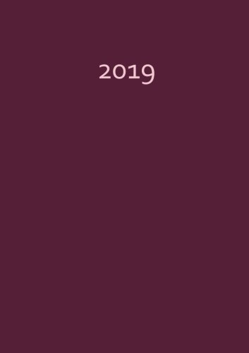 Kalender 2019 - Brombeere: Wochenkalender - DIN A5 - Eine Woche pro Doppelseite