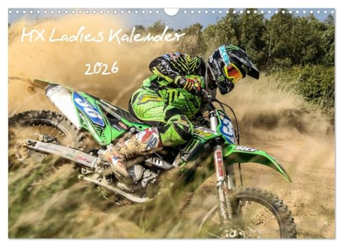 MX Ladies Kalender 2026 (Wandkalender 2026 DIN A3 quer), CALVENDO Monatskalender: Actionreicher Kalender mit Ladies auf Ihren MX-Bikes. (CALVENDO Sport)
