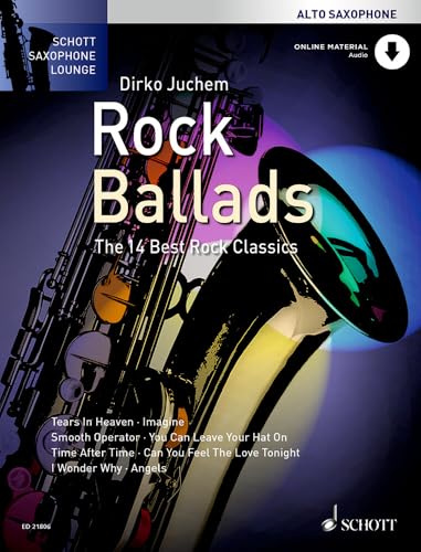 Rock ballads saxophone +cd: The 14 Best Rock Classics