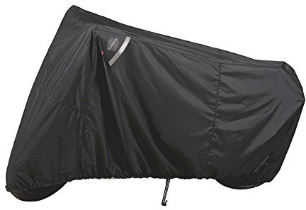 Dowco Guardian 50124-00 WeatherAll Plus Indoor/Outdoor Waterproof Motorcycle Cover, Black, Sportbike