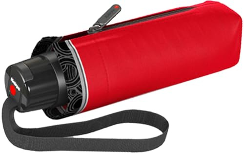 KNIRPS T.010 Kleiner manueller Klappschirm, 23 cm